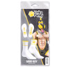 Kinky Puppy Socks Chaussettes Good Boy Blanc-Jaune